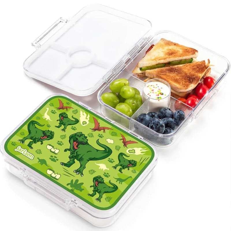 Box na svačinu JARLSON BILLI Dinosaurus - 4 přihrádky