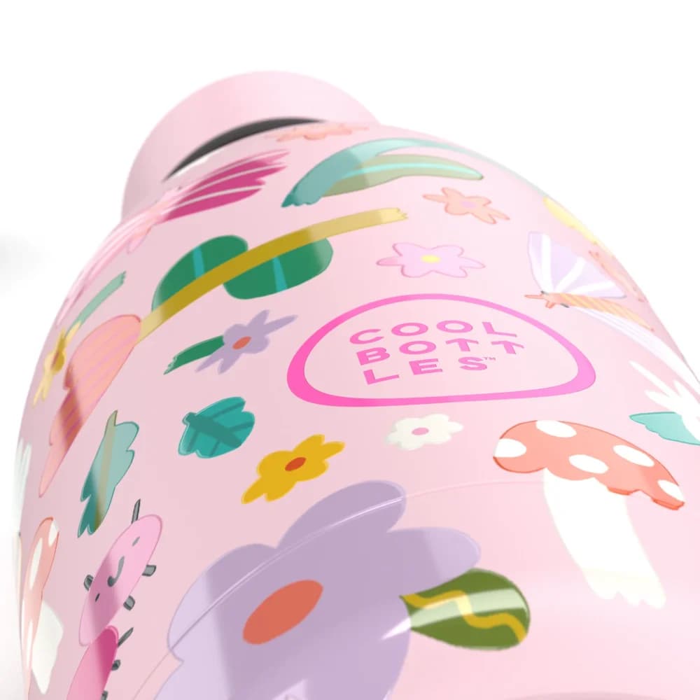 Dětská nerezová termolahev COOL BOTTLES Candy Land třívrstvá 350ml 3D - náhled 3