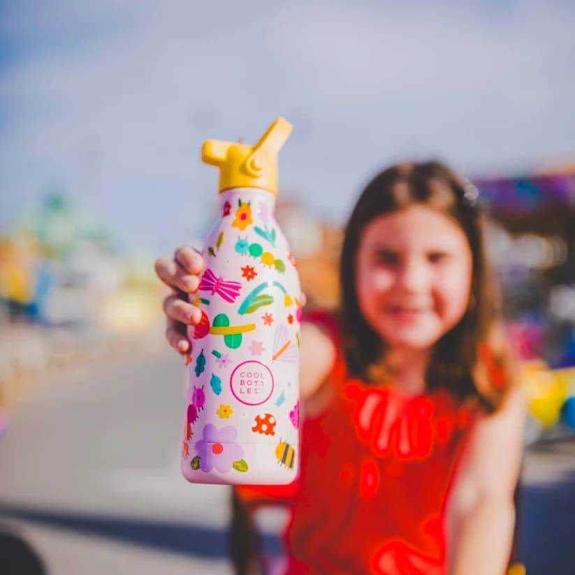 Dětská nerezová termolahev COOL BOTTLES Candy Land třívrstvá 350ml 3D - náhled 5