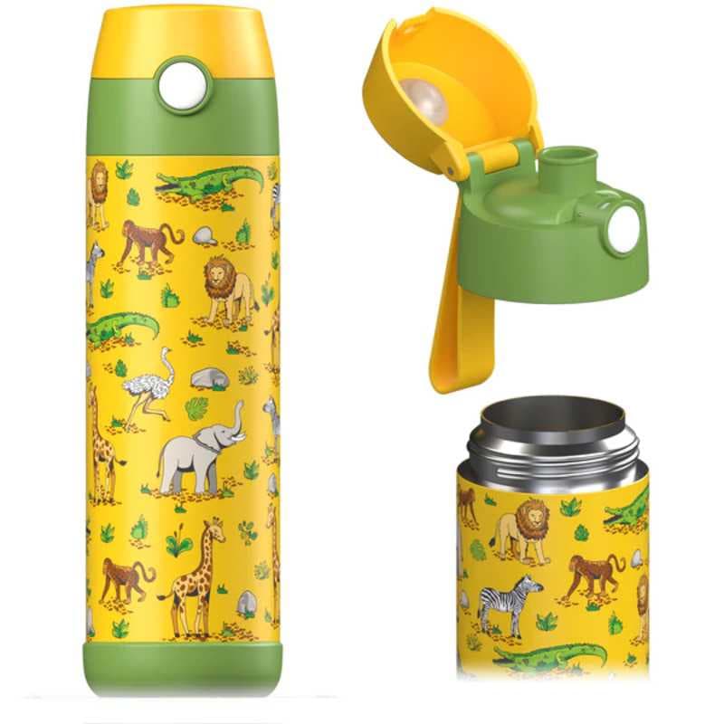 Dětská nerezová termoláhev JARLSON MALI Safari 500 ml
