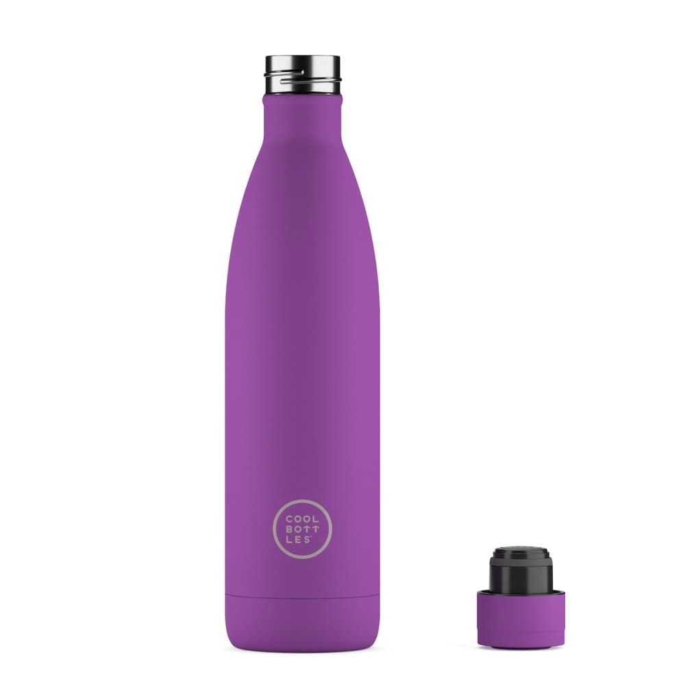 Nerezová termolahev COOL BOTTLES Vivid Violet třívrstvá 750 ml - náhled 2