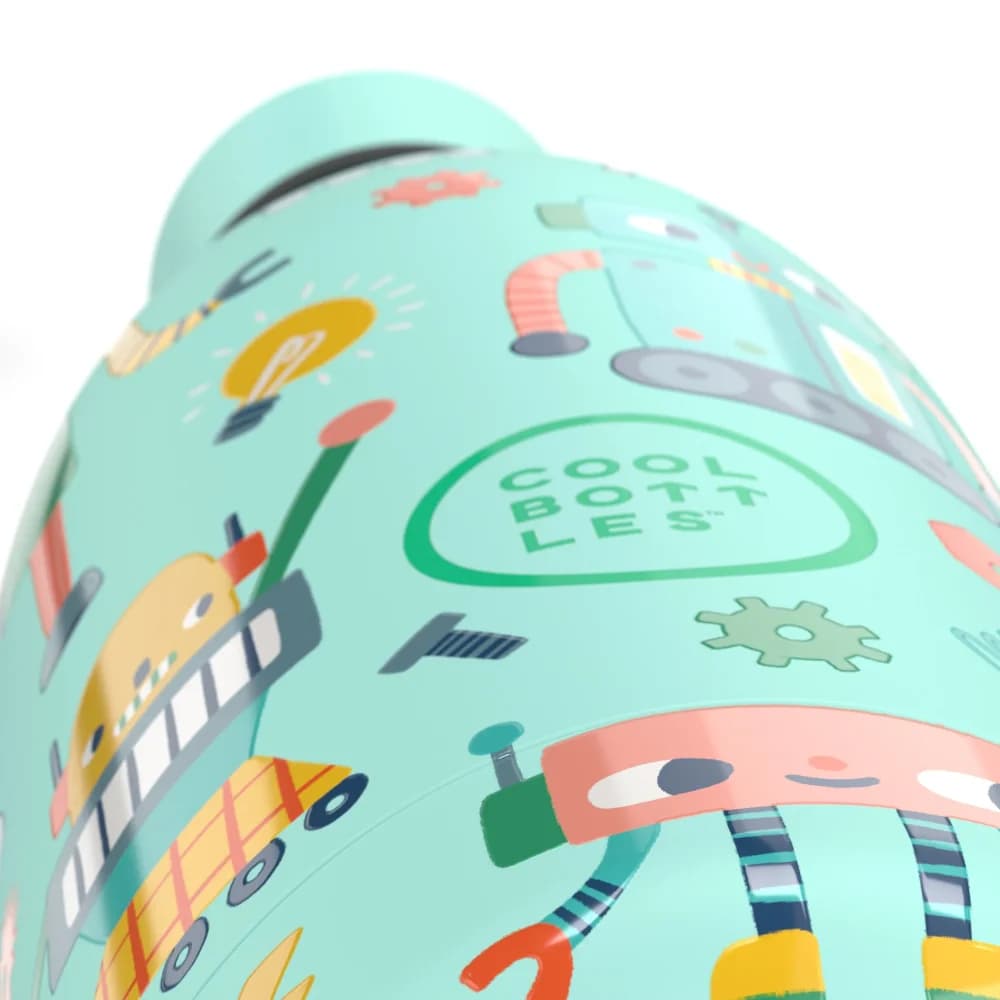 Dětská nerezová termolahev COOL BOTTLES Candy Land třívrstvá 350ml 3D - náhled 3
