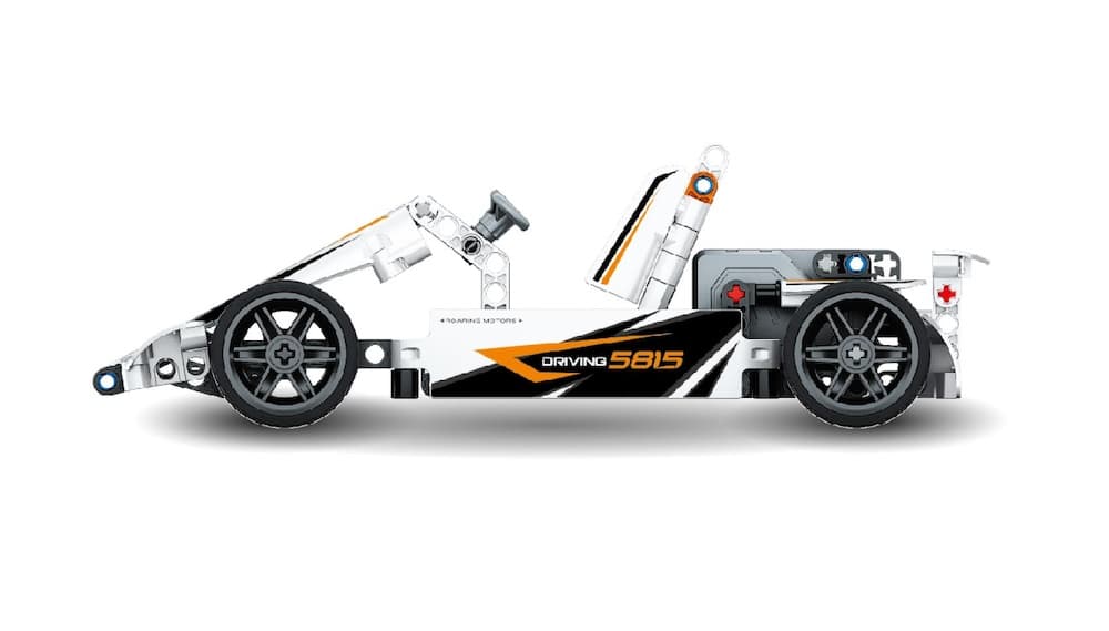 Stavebnice iM.MASTER formule plast 187 dílků na zpětné natažení - náhled 2