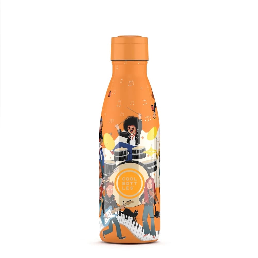 Dětská nerezová termolahev COOL BOTTLES Candy Land třívrstvá 350ml 3D - náhled 2