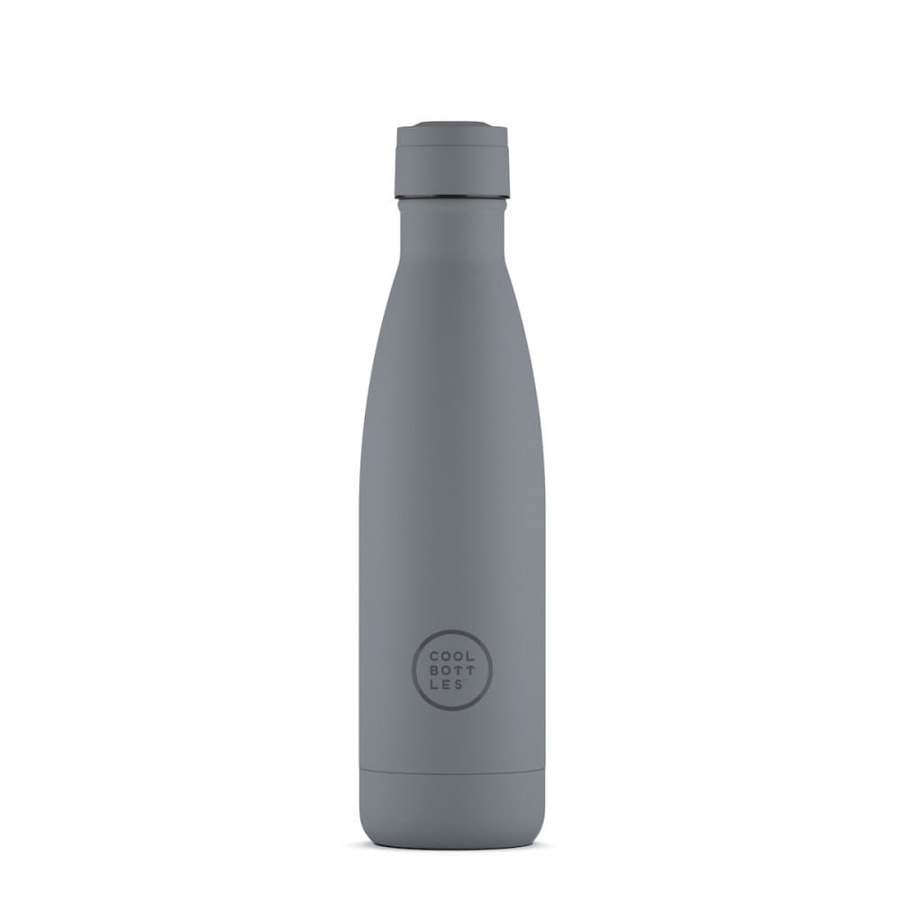 Nerezová termolahev COOL BOTTLES Pastel Grey třívrstvá 500ml