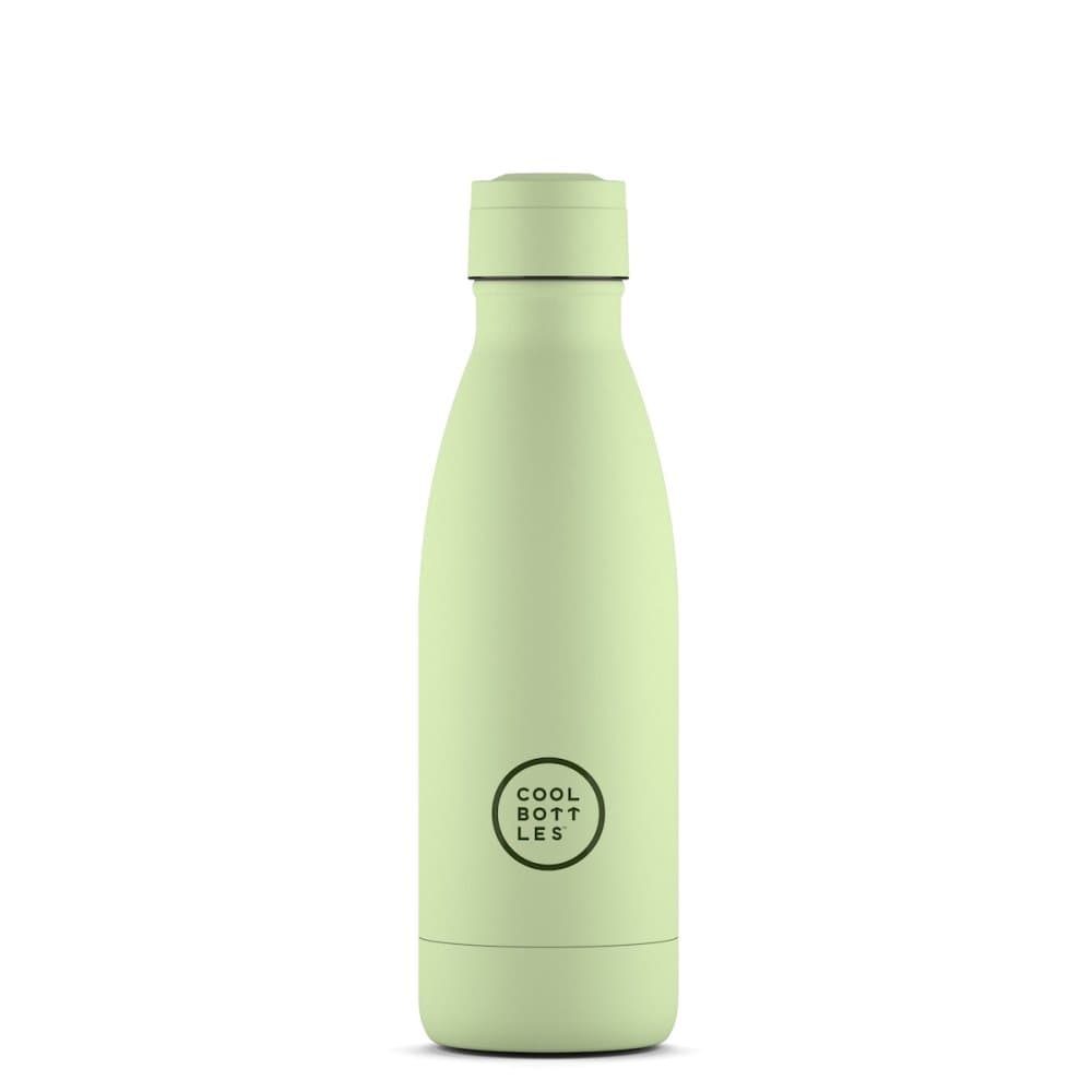 Nerezová termolahev COOL BOTTLES Pastel Green třívrstvá 350 ml