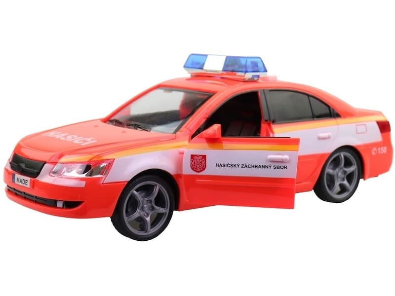 MaDe Hasičské osobní auto s českým hlasem