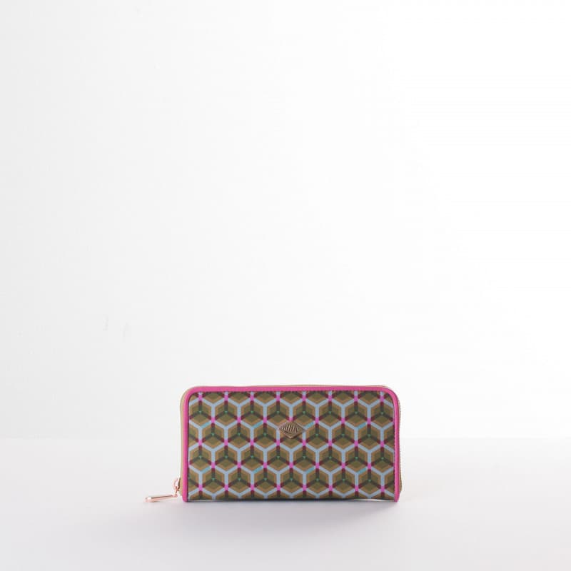 Oilily Peněženka L Zip Wallet HC print cypres