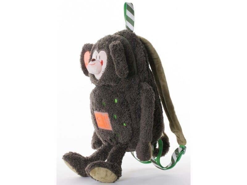 Dětský batoh plyšový Oilily Monkey Coconut - náhled 4