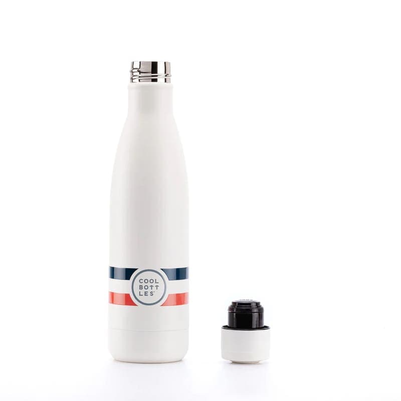 Nerezová termolahev COOL BOTTLES XClusive! Pure white třívrstvá 500ml - náhled 2