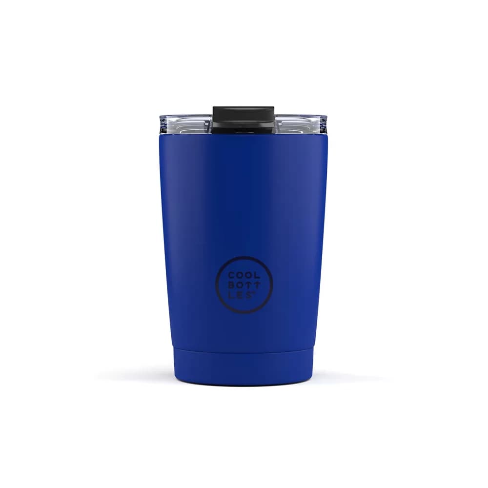 Nerezový termohrnek COOL BOTTLES Vivid Blue třívrstvý 330ml