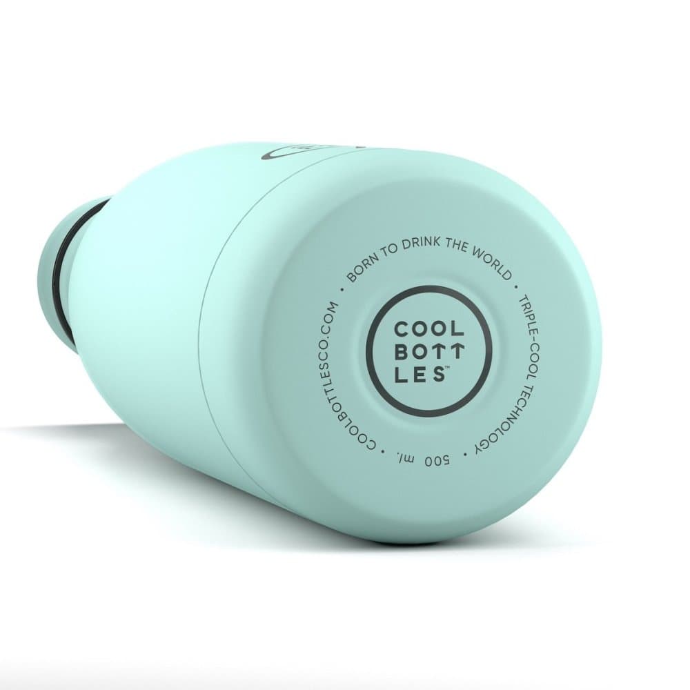 Nerezová termolahev COOL BOTTLES Pastel Sky třívrstvá 500ml NEW - náhled 3