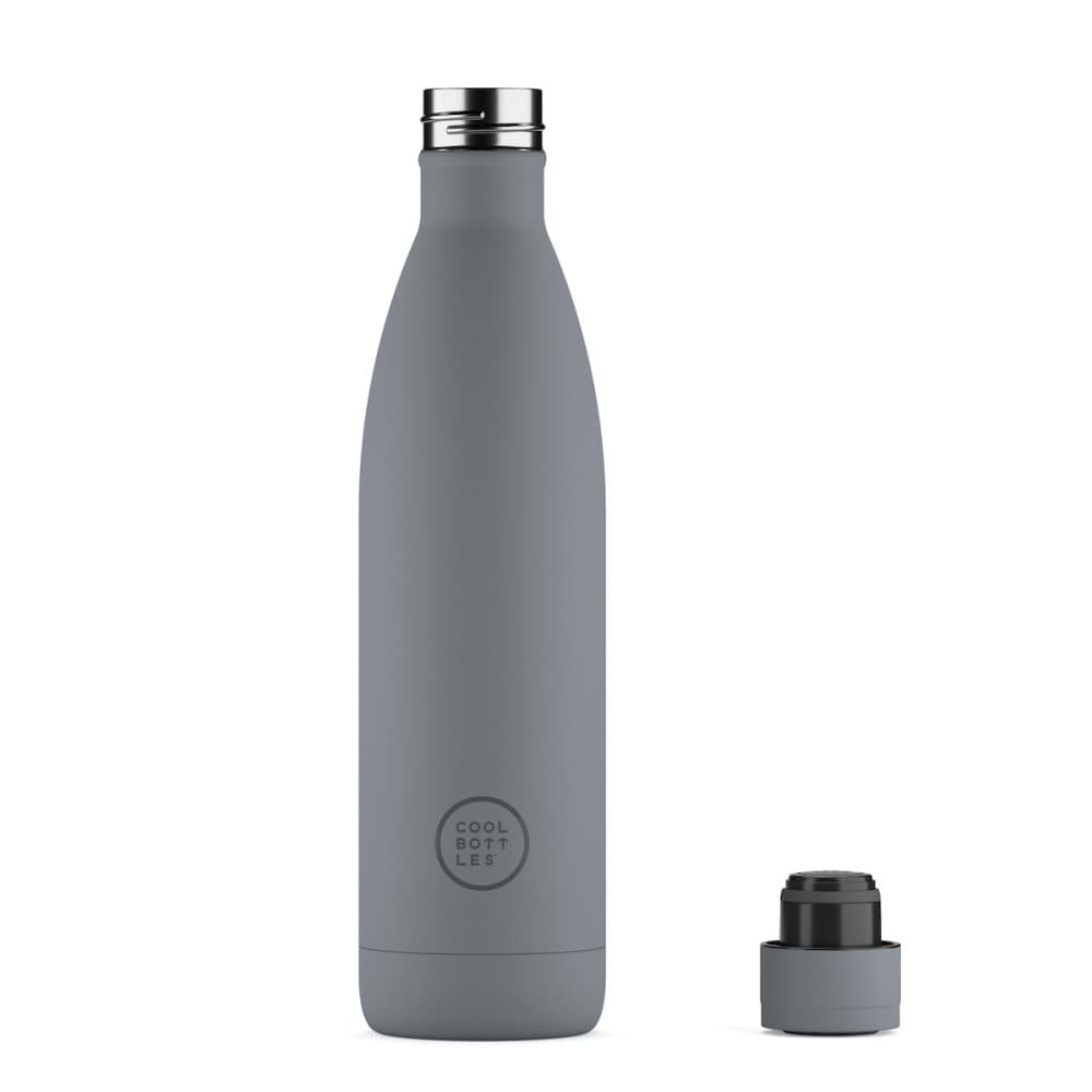 Nerezová termolahev COOL BOTTLES Pastel Grey třívrstvá 750 ml - náhled 2