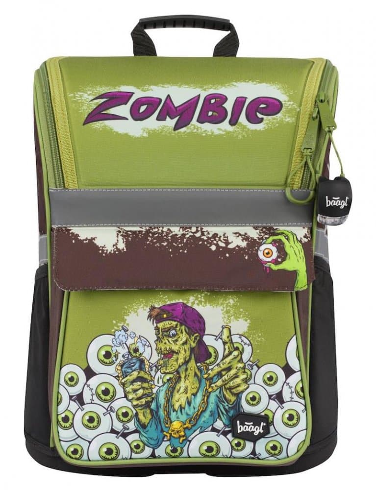 Školní aktovka pro prvňáčky Baagl Zippy Zombie - náhled 2