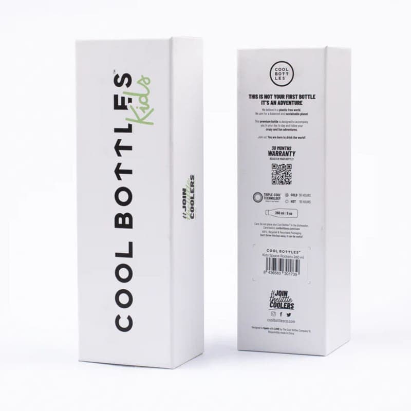 Dětská nerezová termolahev COOL BOTTLES Kids African Safari třívrstvá 260ml 3D - náhled 5