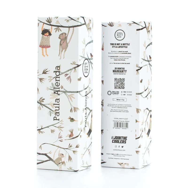 Dětská nerezová termolahev COOL BOTTLES Kids Hanging friends třívrstvá 260ml - náhled 5