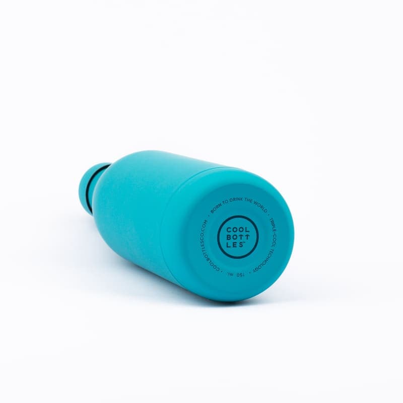 Nerezová termolahev COOL BOTTLES Vivid Turquoise třívrstvá 750ml NEW - náhled 3