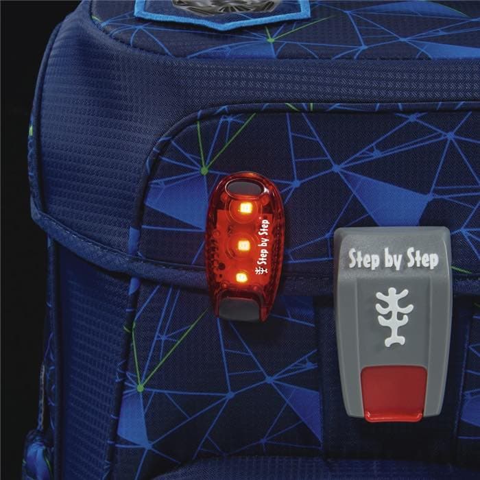 LED blikačka na batoh Step by Step červená - náhled 2