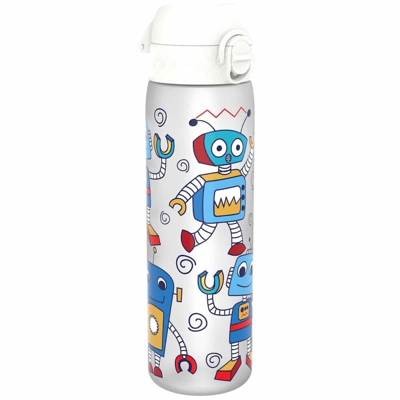 Láhev na pití ion8 Leak Proof Robots 500 ml