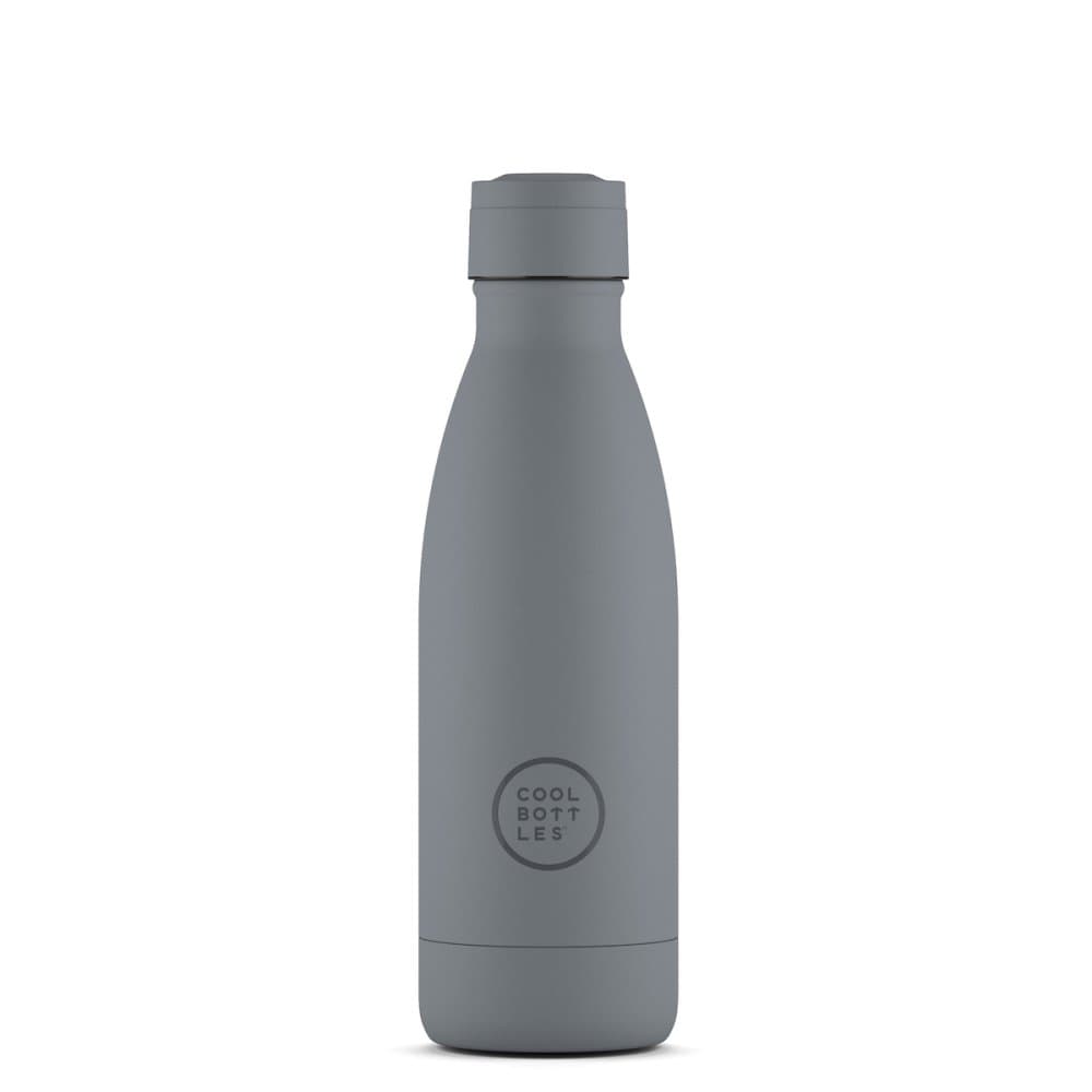 Nerezová termolahev COOL BOTTLES Pastel Grey třívrstvá 350 ml