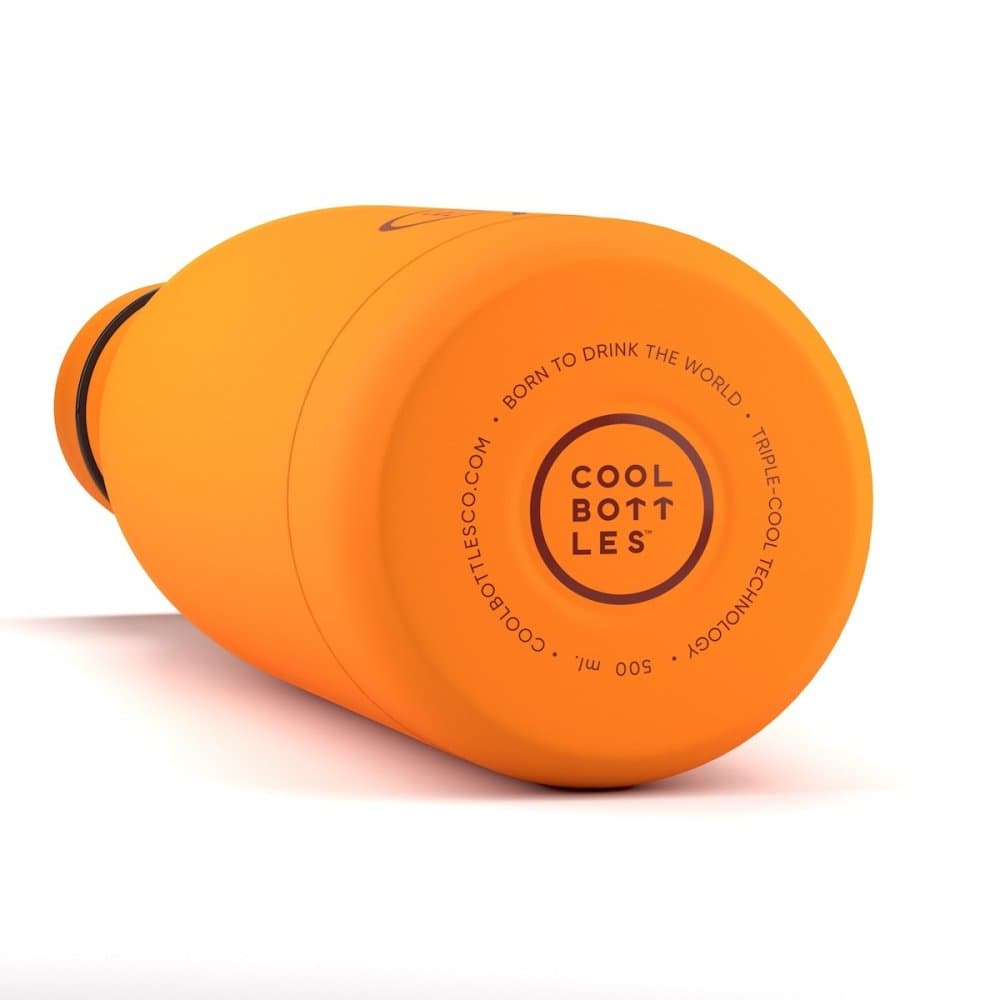 Nerezová termolahev COOL BOTTLES Vivid Orange třívrstvá 350 ml - náhled 3
