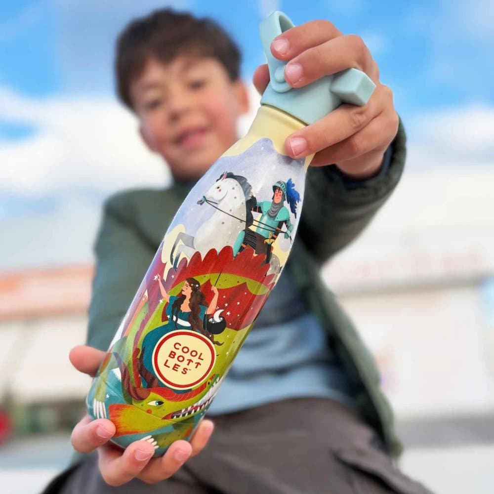 Dětská nerezová termolahev COOL BOTTLES Candy Land třívrstvá 350ml 3D - náhled 5
