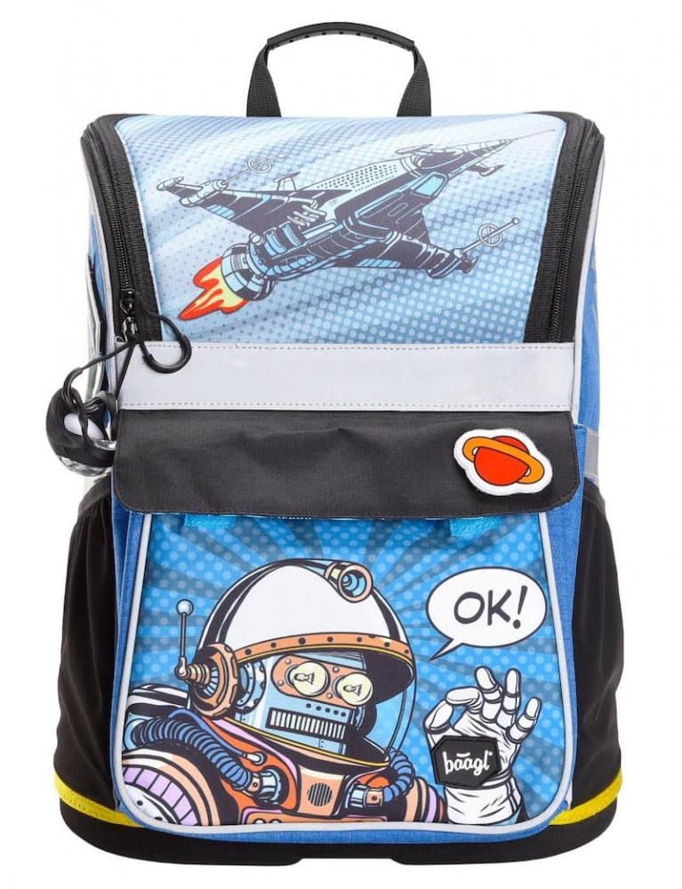 Školní aktovka pro prvňáčky Baagl Zippy Spaceman - náhled 2