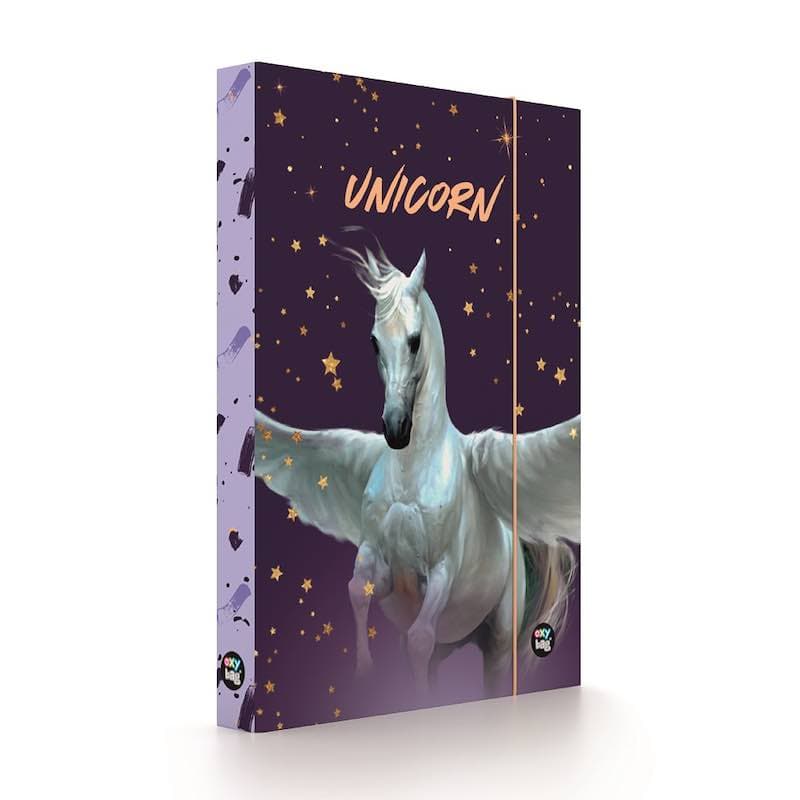 Karton P+P Box na sešity A4 Jumbo Unicorn-pegas 8-73221