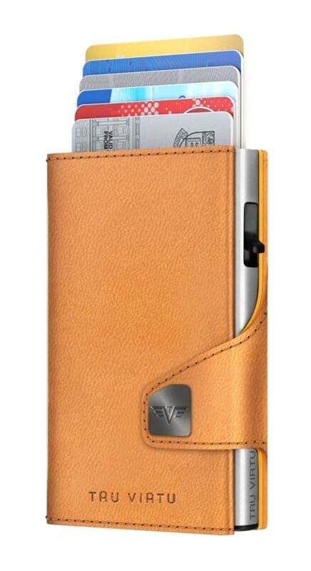 Vegan Bio Apple peněženka TRU VIRTU CLICK & SLIDE - Coral - náhled 2