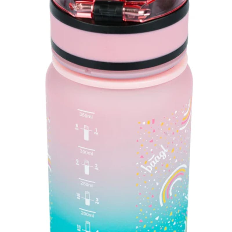 BAAGL Tritanová láhev na pití Gradient Duha 350 ml - náhled 3