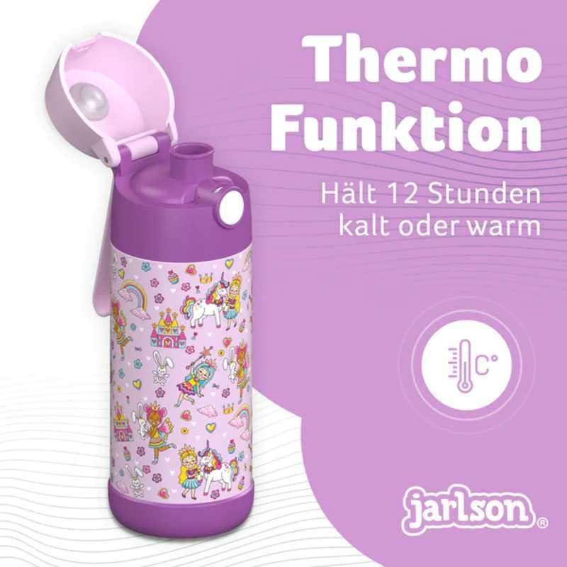 Dětská nerezová termoláhev na pití JARLSON MALI Princezna 350 ml - náhled 3