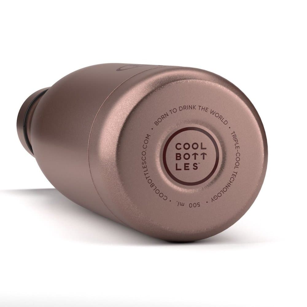 Nerezová termolahev COOL BOTTLES Metallic Rose třívrstvá 750 ml - náhled 3