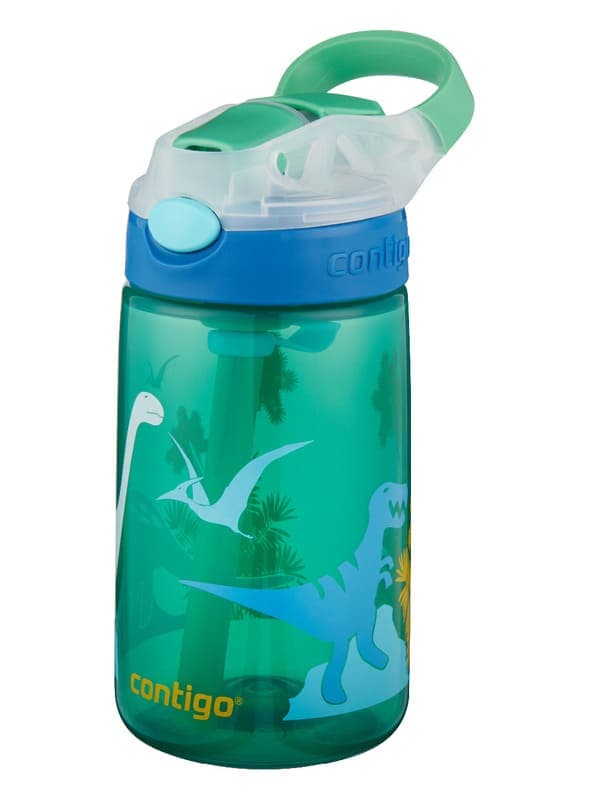 Dětská láhev na pití CONTIGO Autospout James 420 ml - zelená džungle - náhled 2