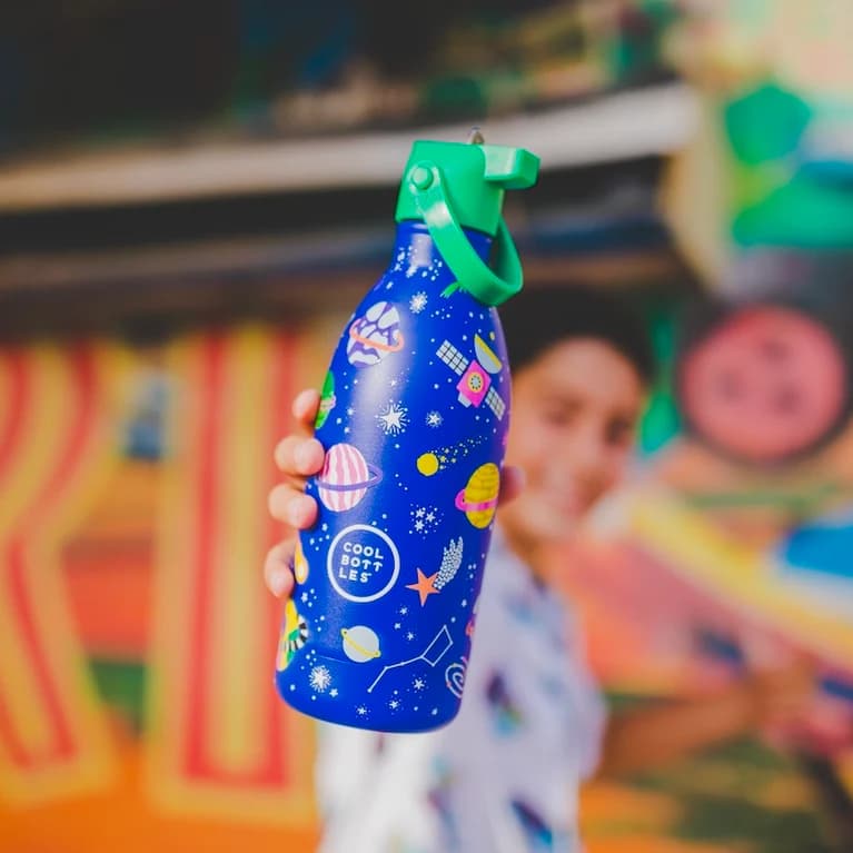 Dětská nerezová termolahev COOL BOTTLES Candy Land třívrstvá 350ml 3D - náhled 5