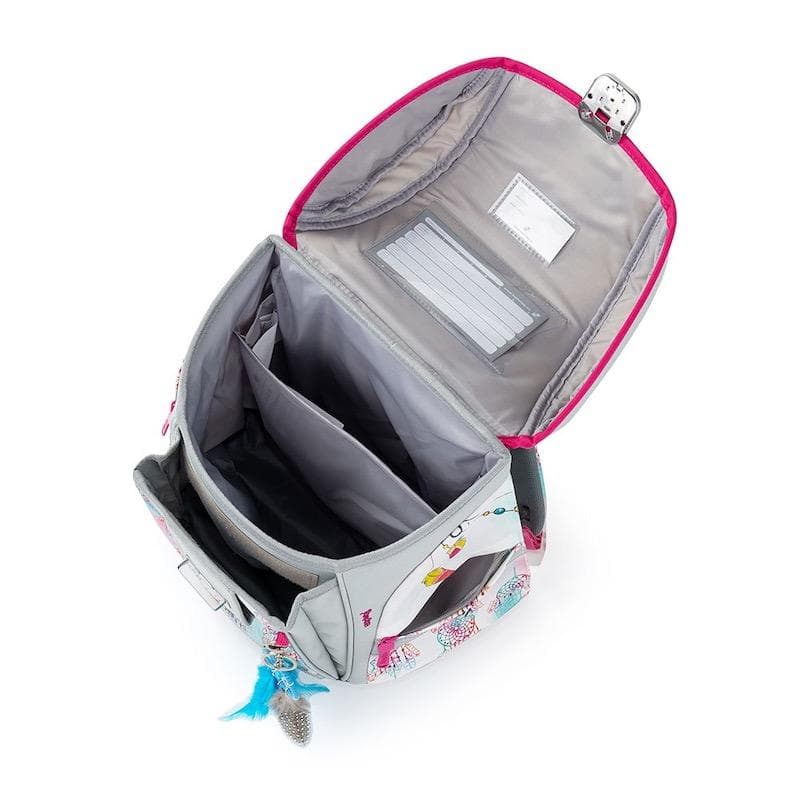 Oxybag Školní aktovka PREMIUM LIGHT Kůň Romantic pírka - náhled 5
