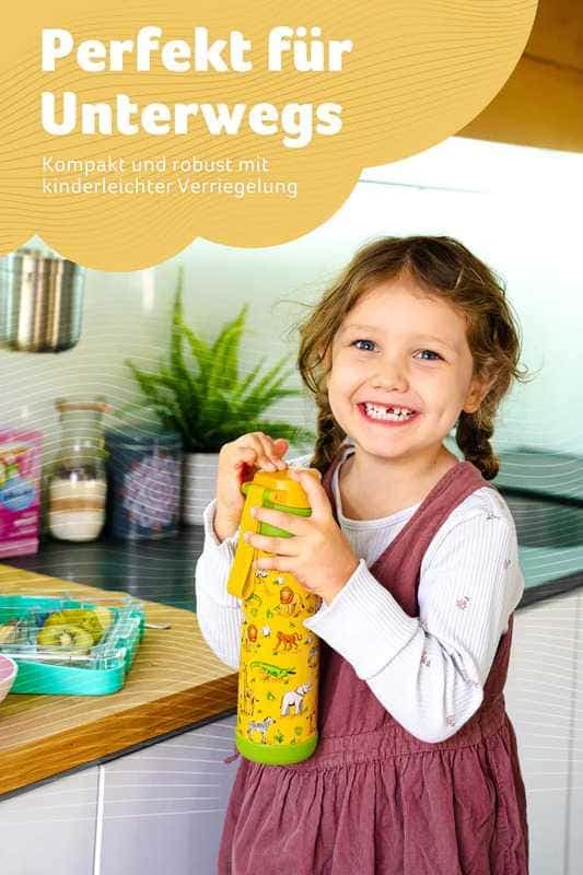 Dětská nerezová termoláhev JARLSON MALI Safari 500 ml - náhled 4