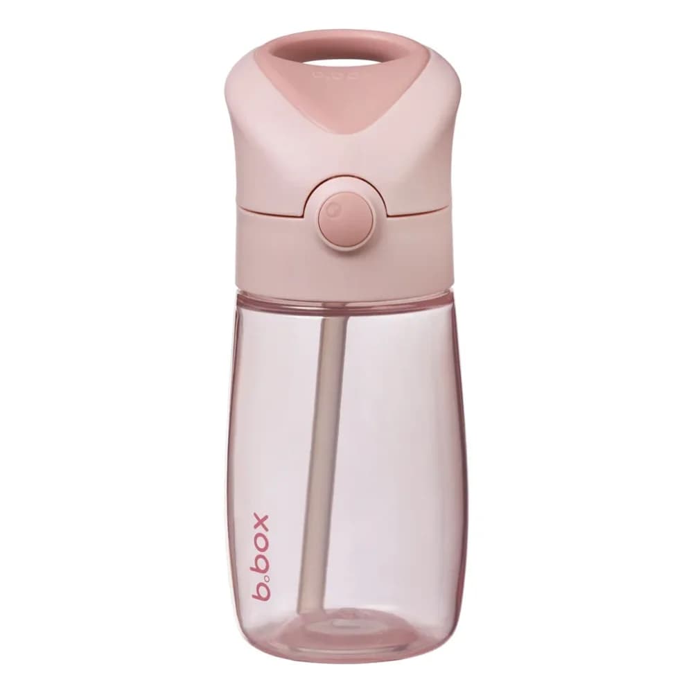 B.Box láhev na pití s brčkem Junior 380 ml – Blush Crush