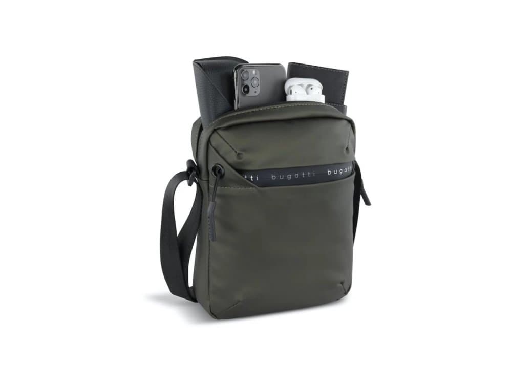 Bugatti Pánská crossbody taška Luce O šedá - náhled 3