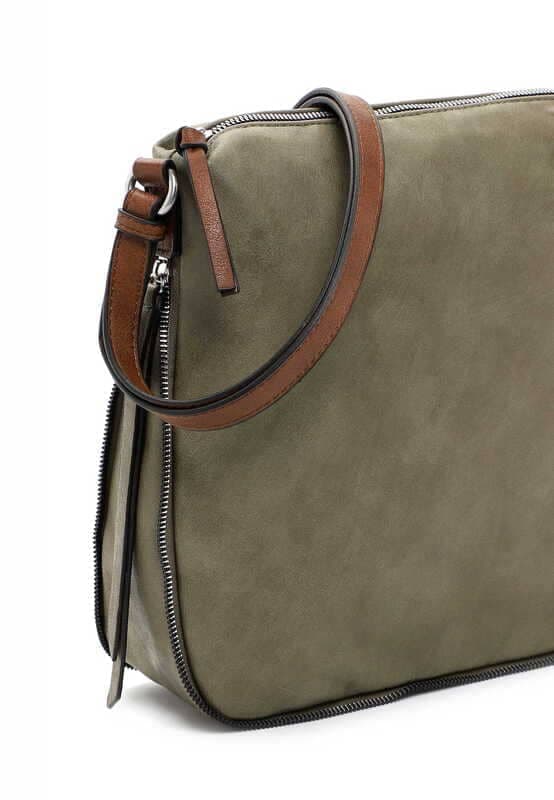 Tamaris Crossbody kabelka Gritt velká zelená - náhled 5
