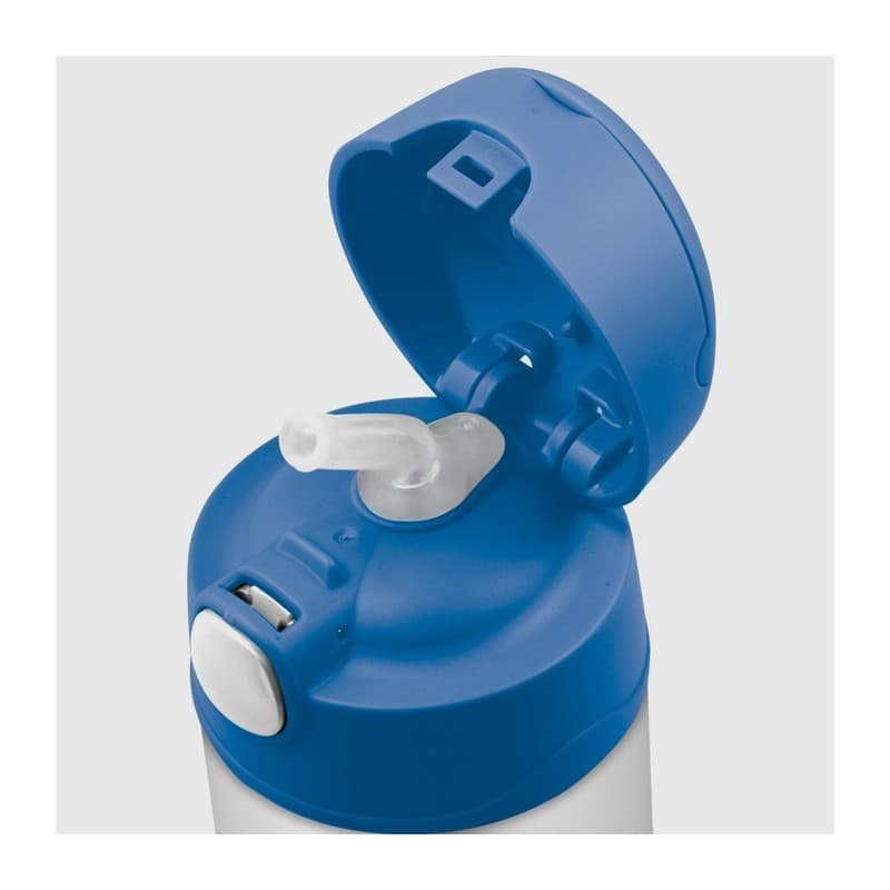 Thermos Funtainer dětská termoska s brčkem 355 ml - modrá - náhled 2
