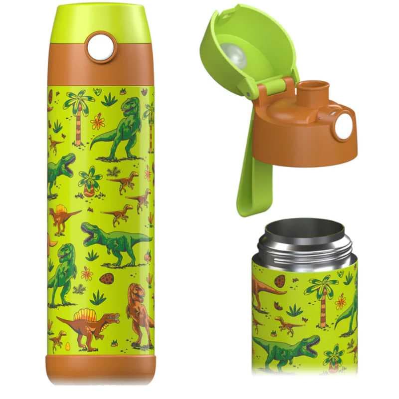 Dětská nerezová termoláhev JARLSON MALI Dinosaurus 500 ml